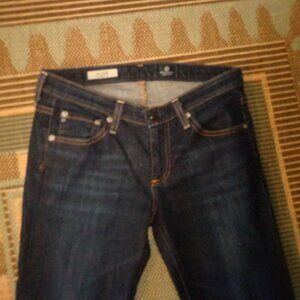 NWOT AG Adriano Goldschmied the Stilt Cigarette Leg Jeans 26R Zip/Button Closure